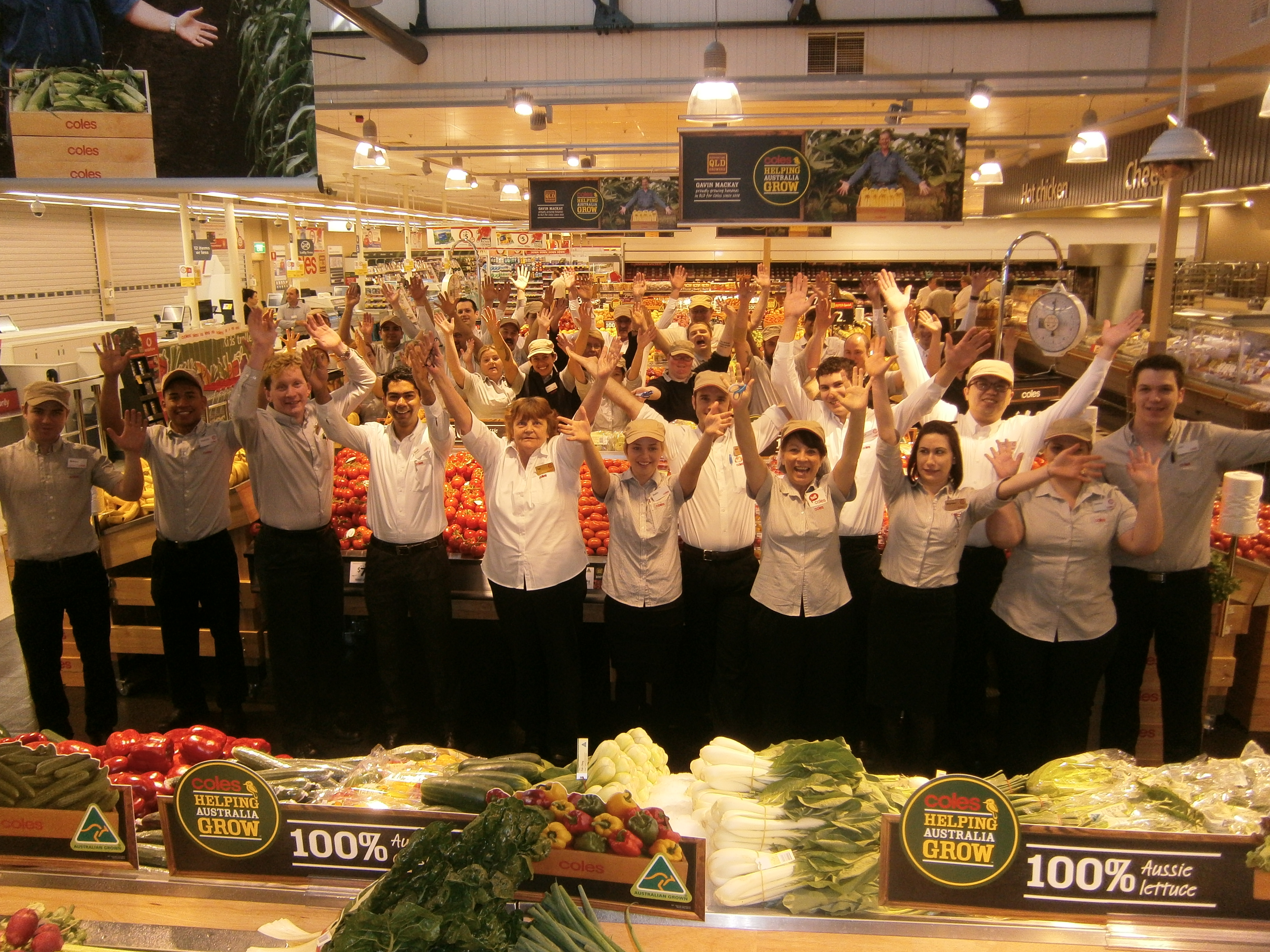 Coles gets a market style facelift