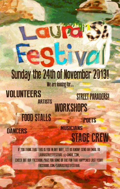 On Laura Street this Sunday