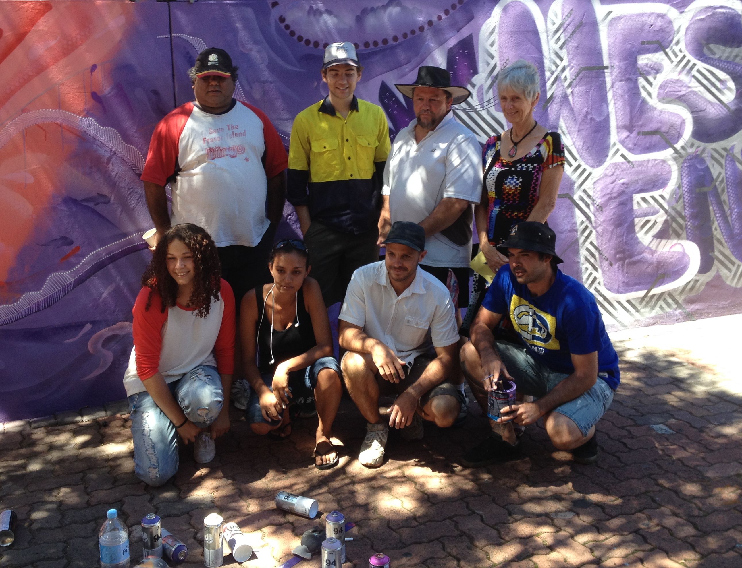 Boundary Street mural with a story to tell