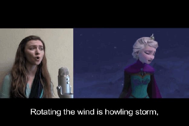 Student crafts poetry using Google Translate