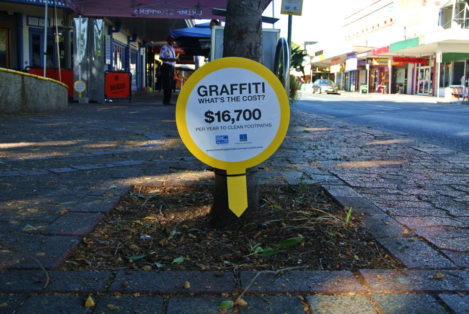 Anti-graffiti campaign in West End
