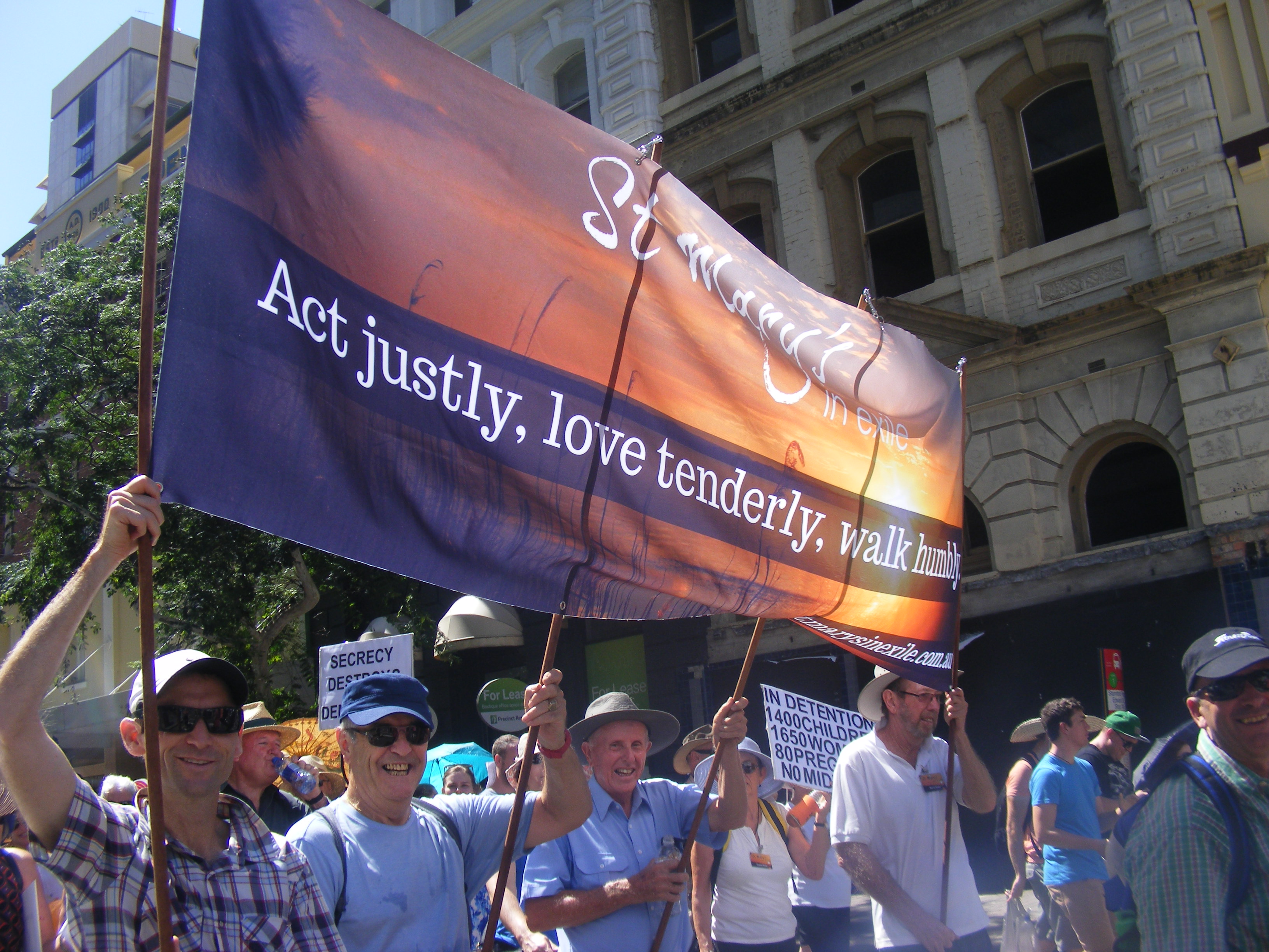Act justly, love tenderly, walk humbly – St Mary’s in Exile
