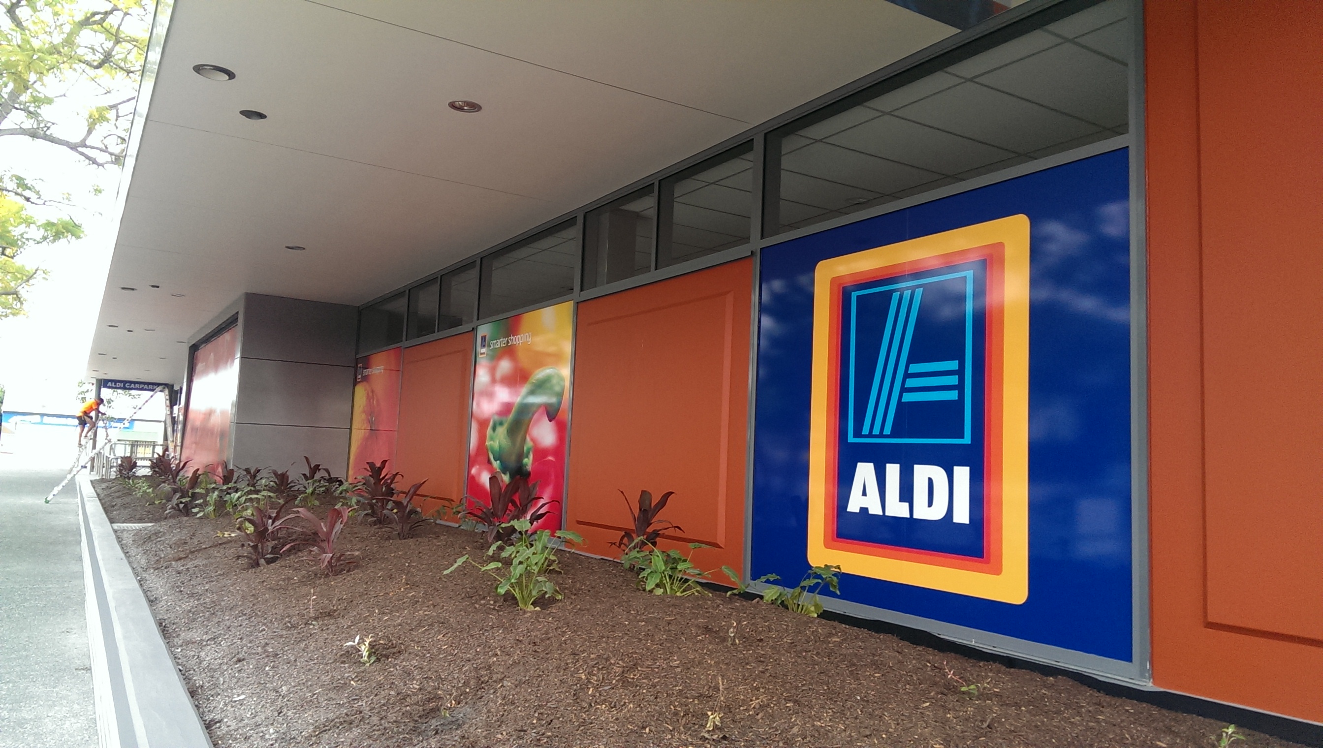 Aldi opens its doors today