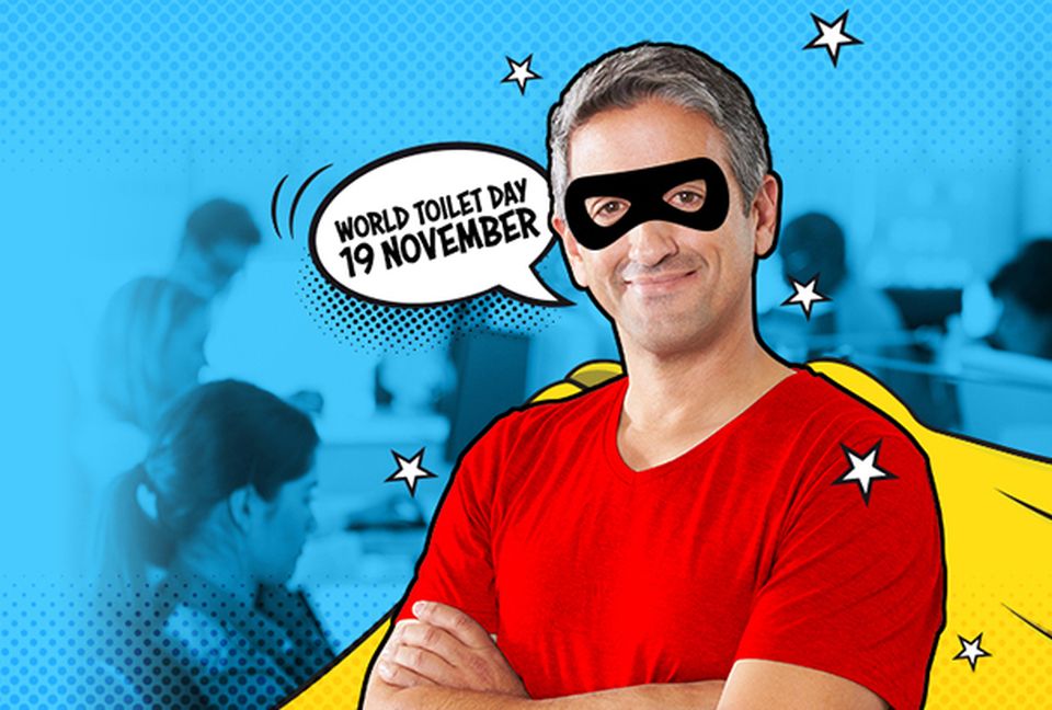 Be a Superhero World Toilet Day