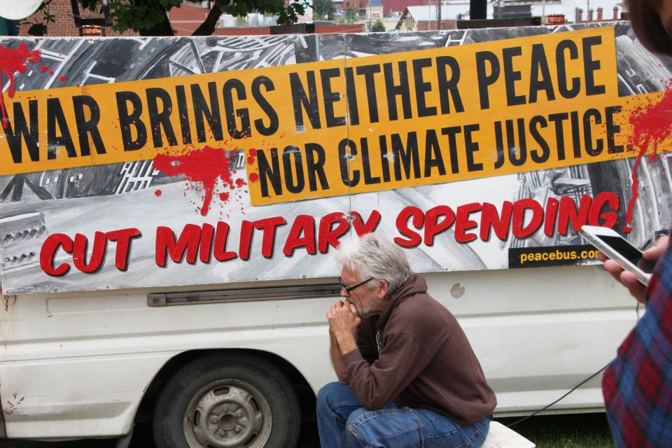 Graeme Dunstan talks about peace