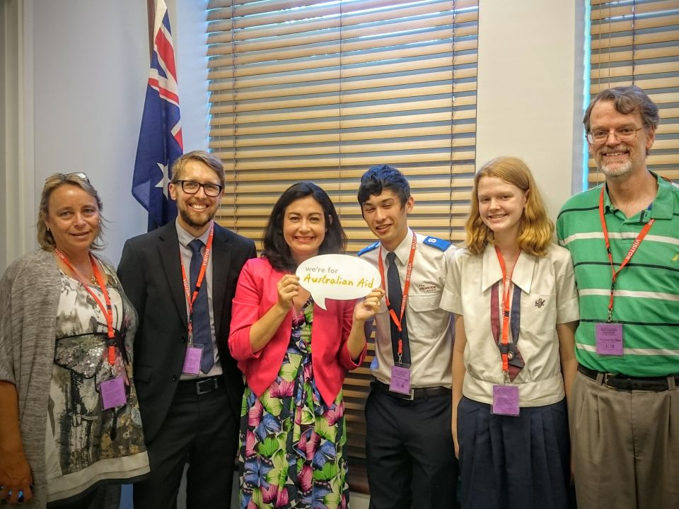 Local advocates take concerns to Canberra