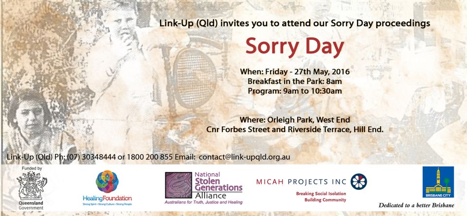 Brisbane gathers together to say “Sorry”