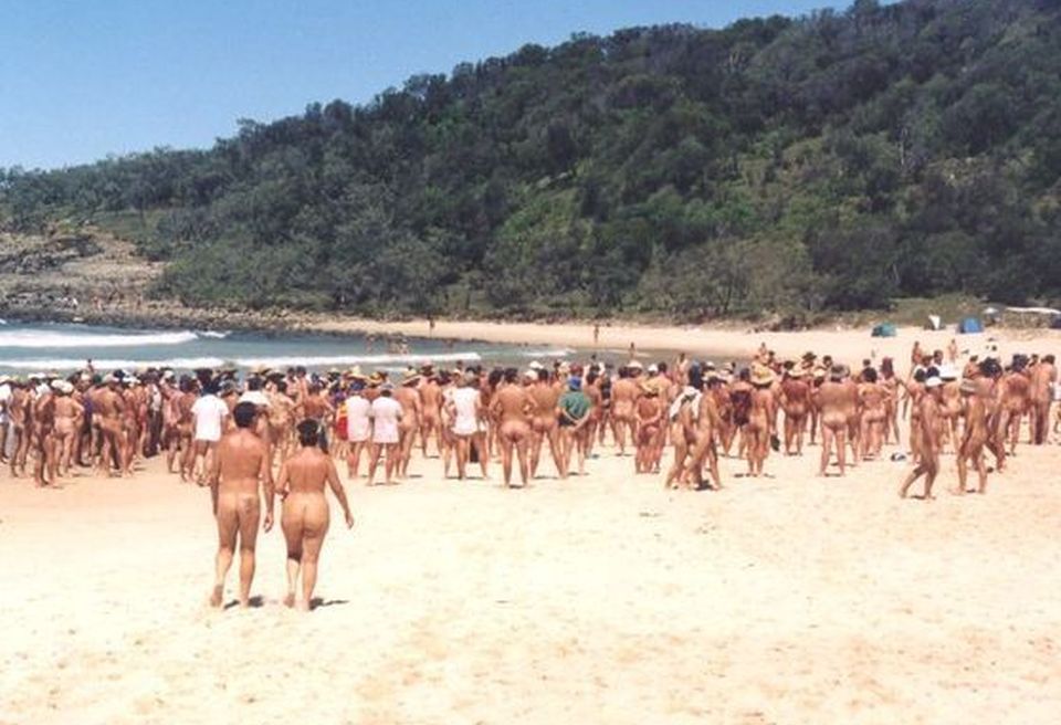 ASP in nude beach protest