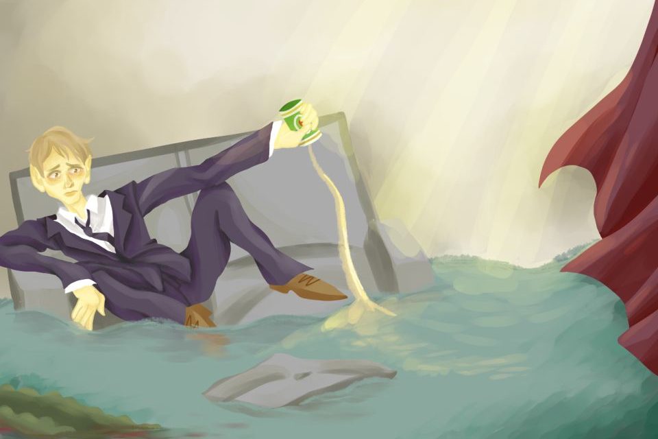 The Flood is coming. Shit is about to get real