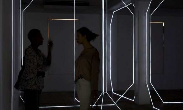 Artists working with light and air