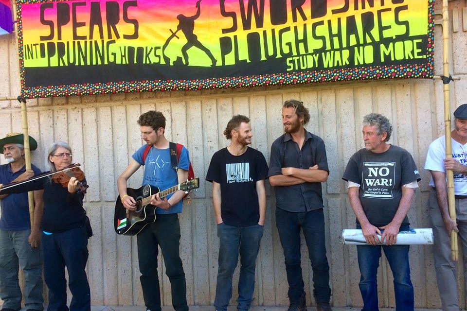 Pine Gap Six on Trial Again