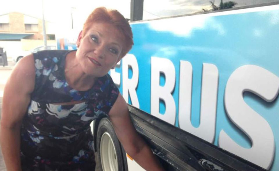 HANSON’S BATTLER BUS MADE WHERE? – #qldvotes
