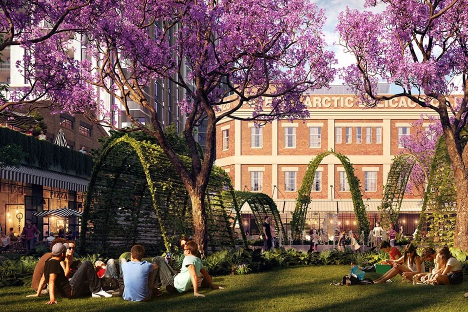 New Park an early development at West Village