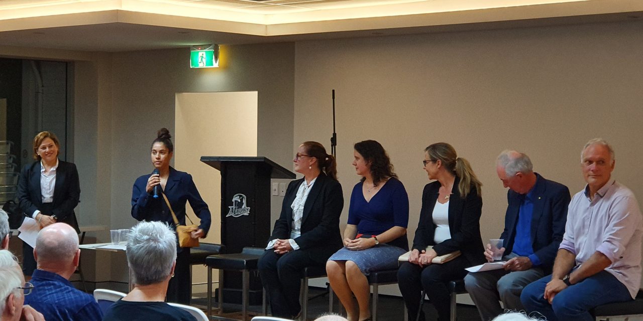 What happened at the forum: the Federal Election and Climate Change