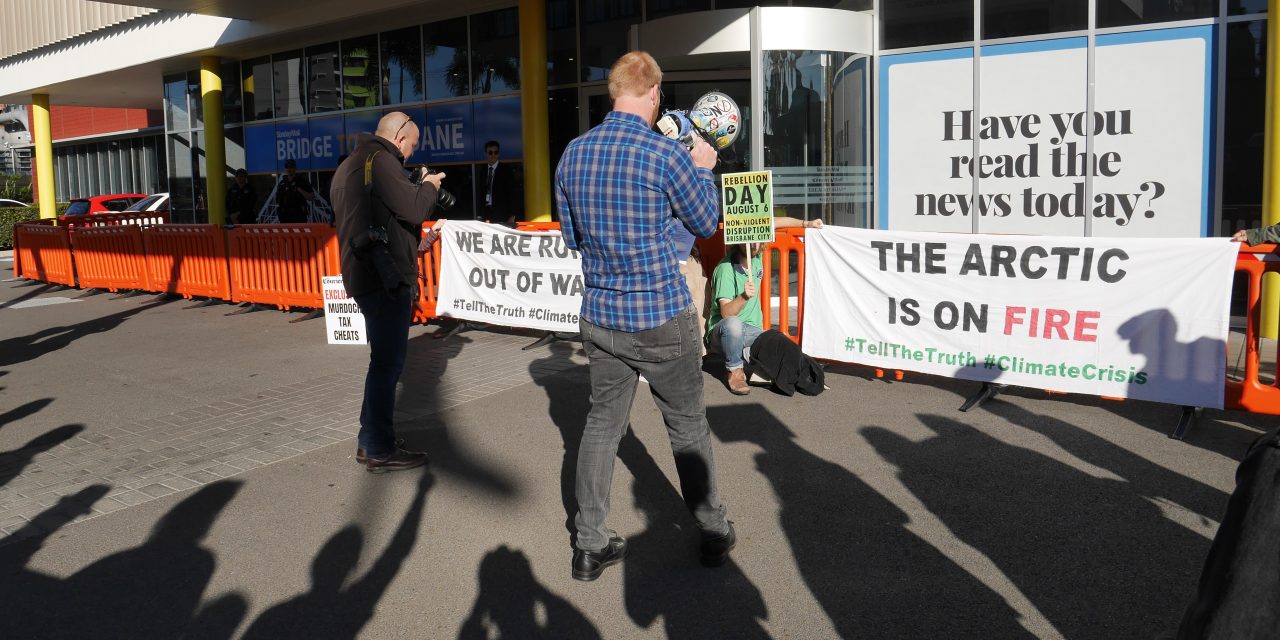 Have you read the news today? #ExtinctionRebellion targets the Courier-Mail