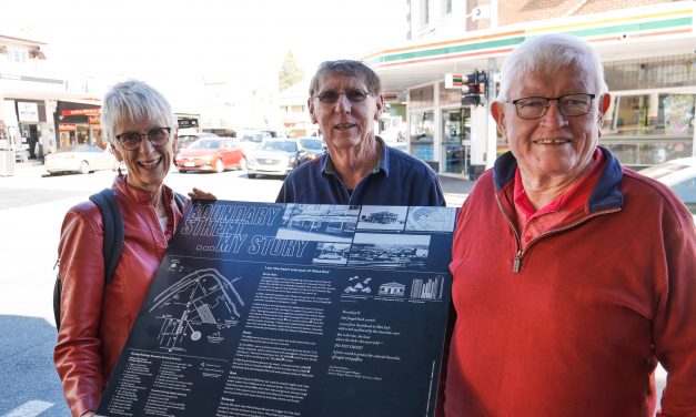 Boundary Street history panels tell us the story of West End