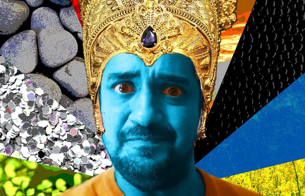 Ancient Indian dramatic techniques create the mood for comedy