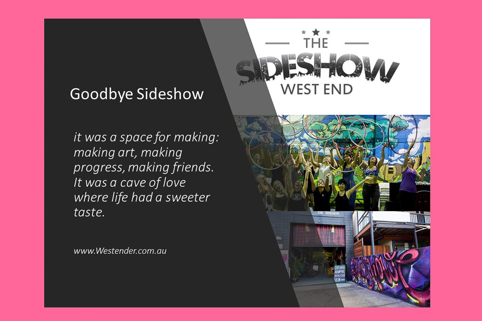 Goodbye Sideshow: a personal tribute