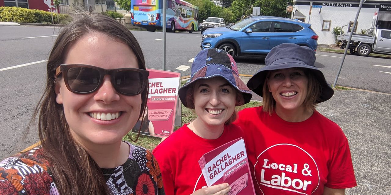 Labor candidate Rachel Gallagher wants to make The Gabba carbon neutral & plastic free