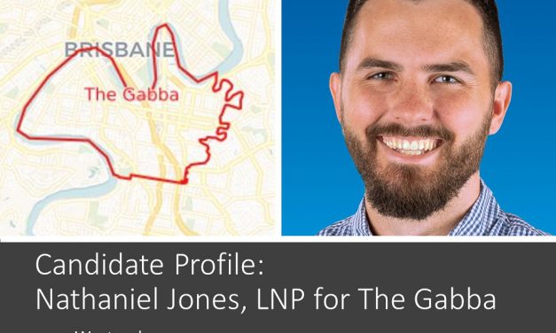 Candidate’s Profile: Nathaniel Jones, LNP for The Gabba