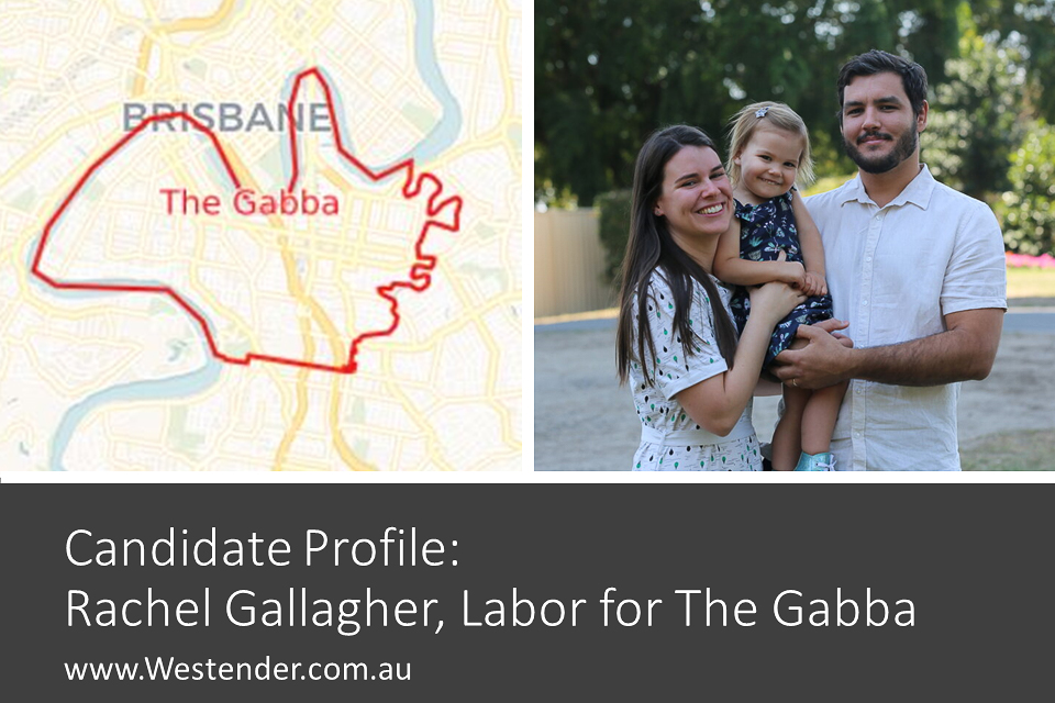 Candidate’s Profile: Rachel Gallagher, Labor for The Gabba