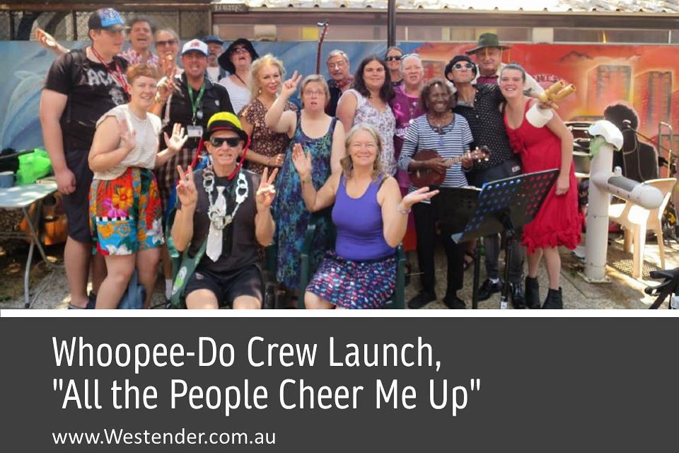 Whoopee-Do Crew Launch, “All the People Cheer Me Up”