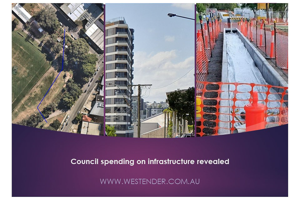 Council spending on infrastructure revealed
