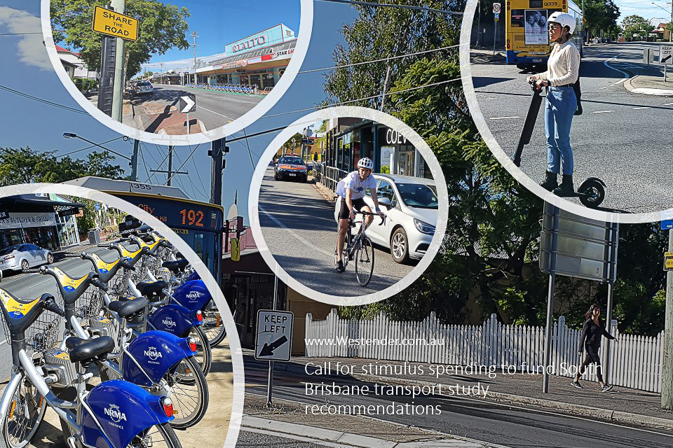 Call for stimulus spending to fund South Brisbane transport study recommendations