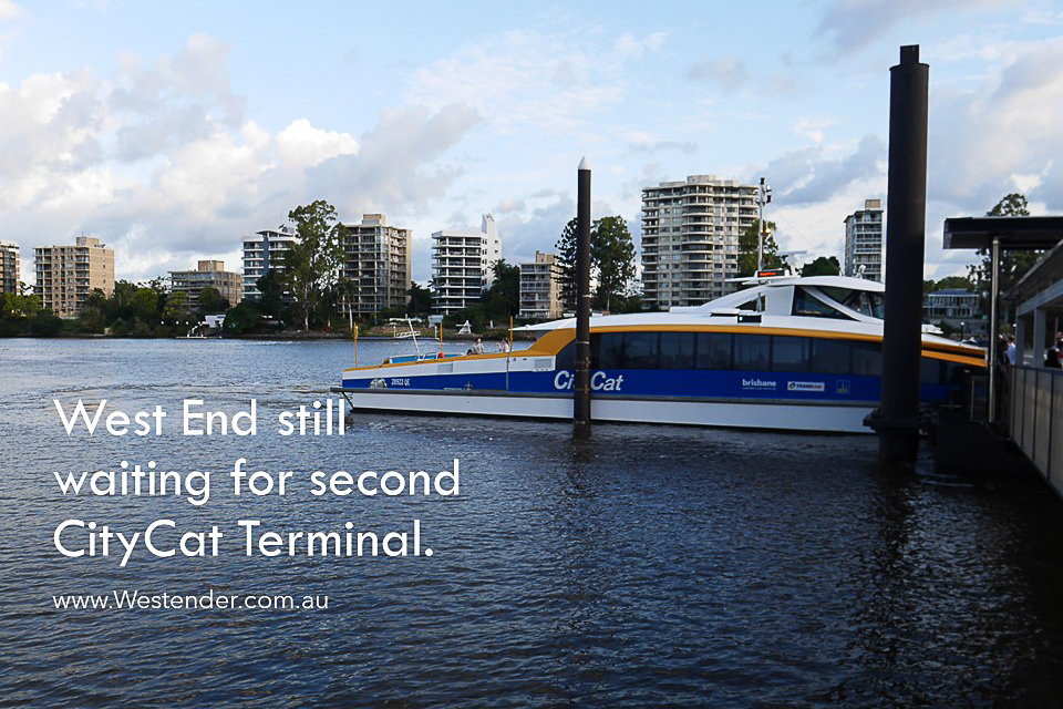 West End still waiting for second CityCat Terminal