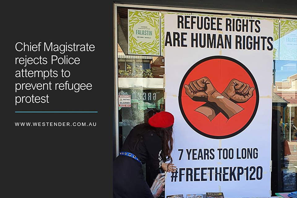 Chief Magistrate rejects Police attempts to prevent refugee protest