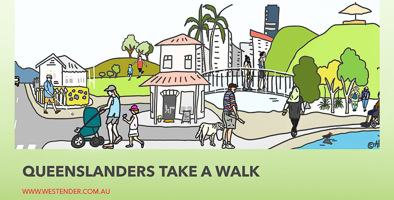 Queenslanders take a walk