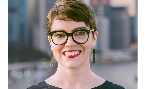 Green’s Amy MacMahon puts her case for election in South Brisbane