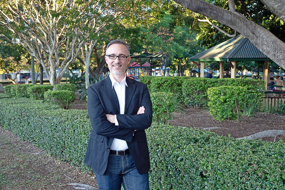 John Meyer puts his case for election in South Brisbane