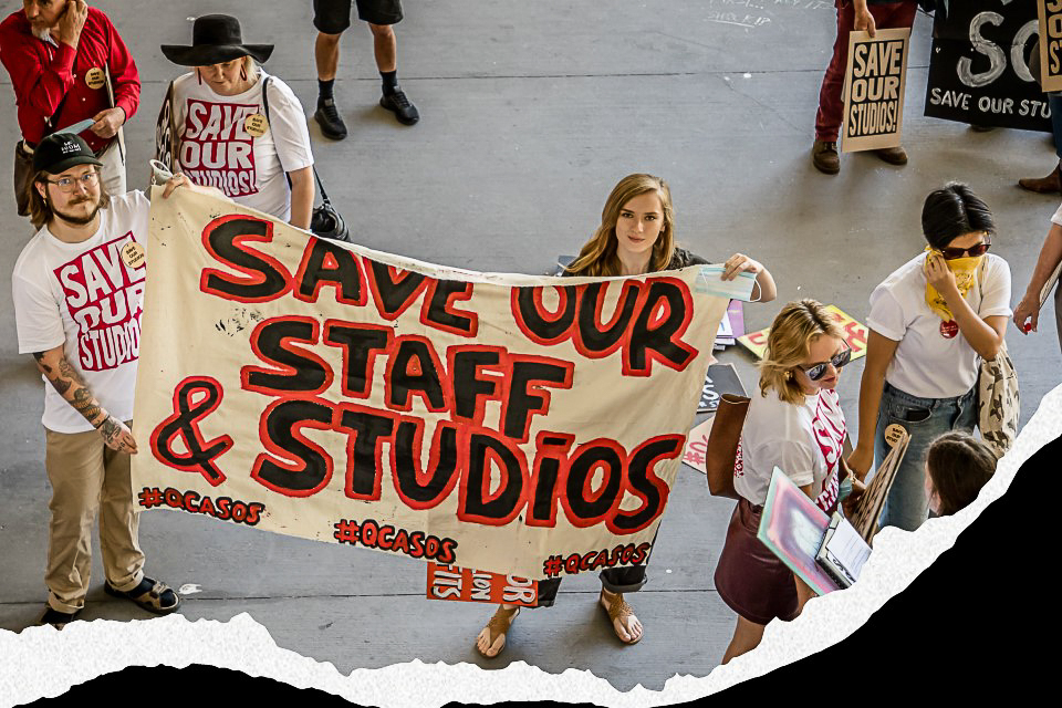 Students petition to save studios at Queensland College of Art