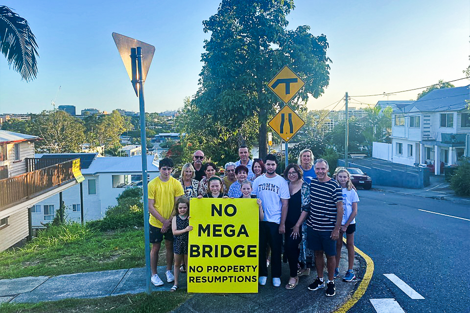 Residents campaign to ‘Stop the Mega Bridge’ proposed for St Lucia to West End