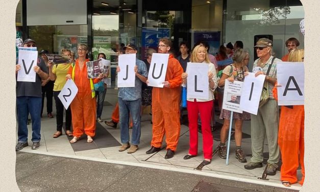 “Bring Julian Home” campaign comes to West End’s Bunyapa Park