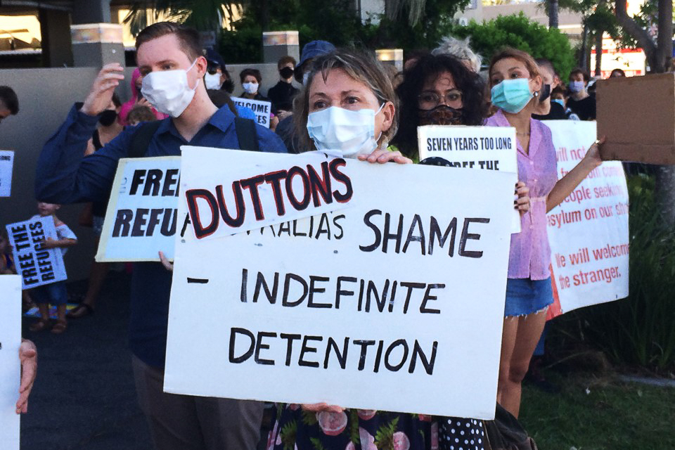 Refugee Rights protest Brisbane seeks to ‘humanise the dehumanised’