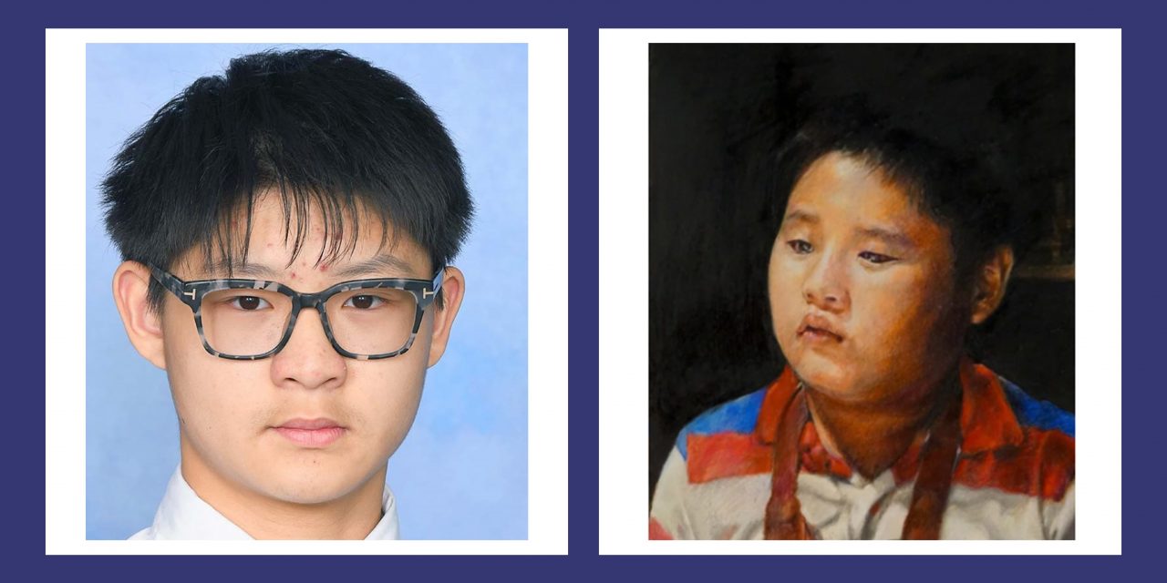 Brisbane State High School Student finalist in Youth Portrait Award