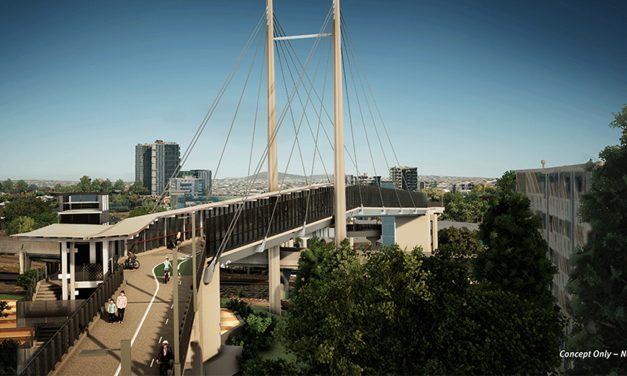 New bridge to link Boggo Road, PA Hospital, high school, and UQ.