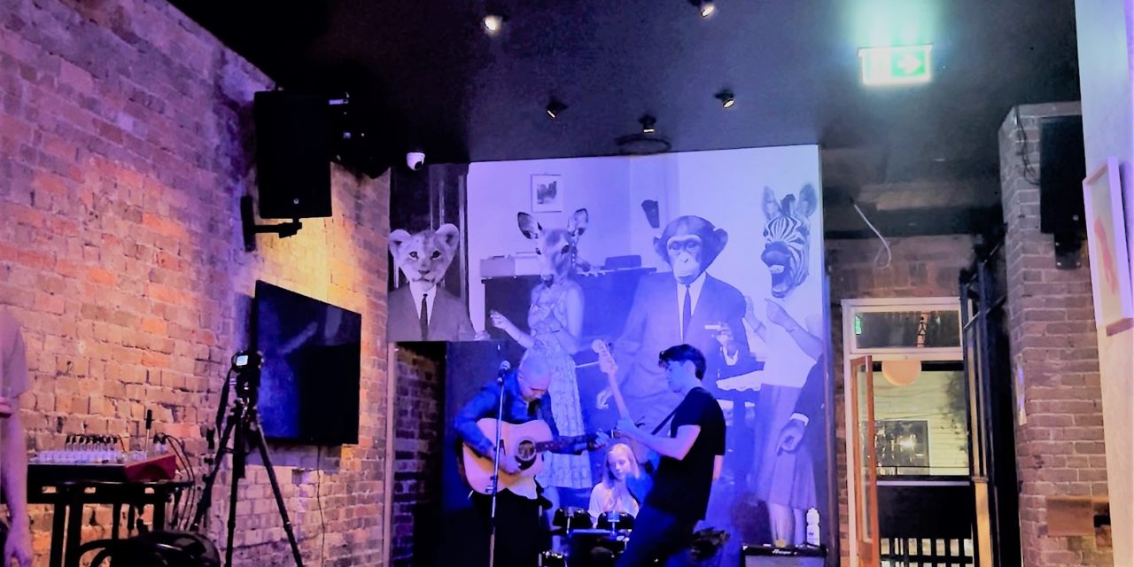 Snowcats and the Basils at Uh Oh Spaghettio