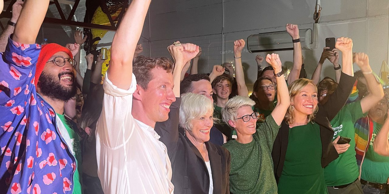 The Greens take Griffith.
