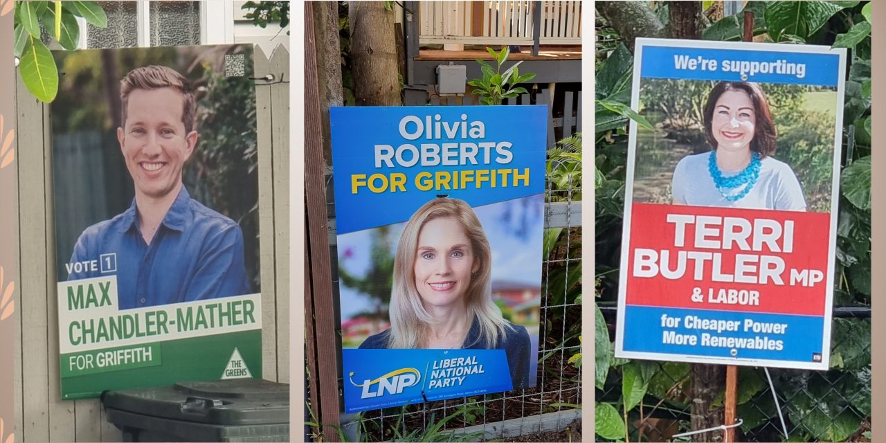 Signs of the Times |Greens ignore election corflute limit.
