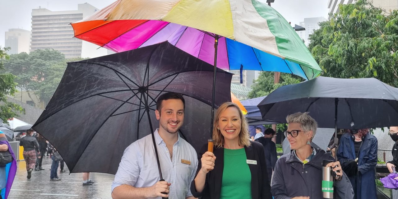 Stephen Bates, new greens member for Brisbane.