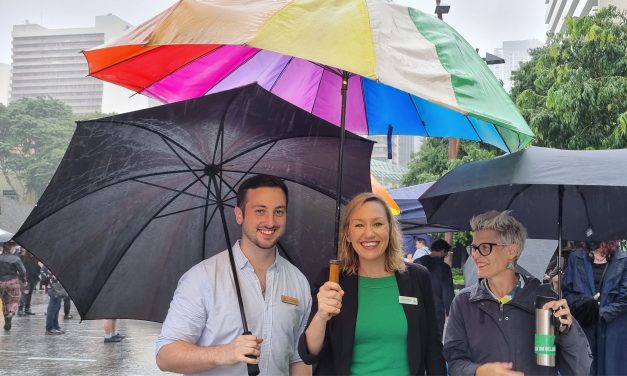 Stephen Bates, new greens member for Brisbane.