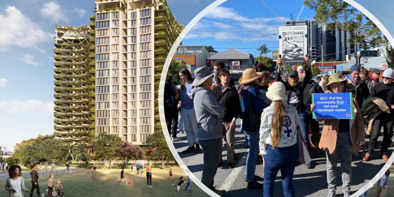Developments Update: revised plans and protests.