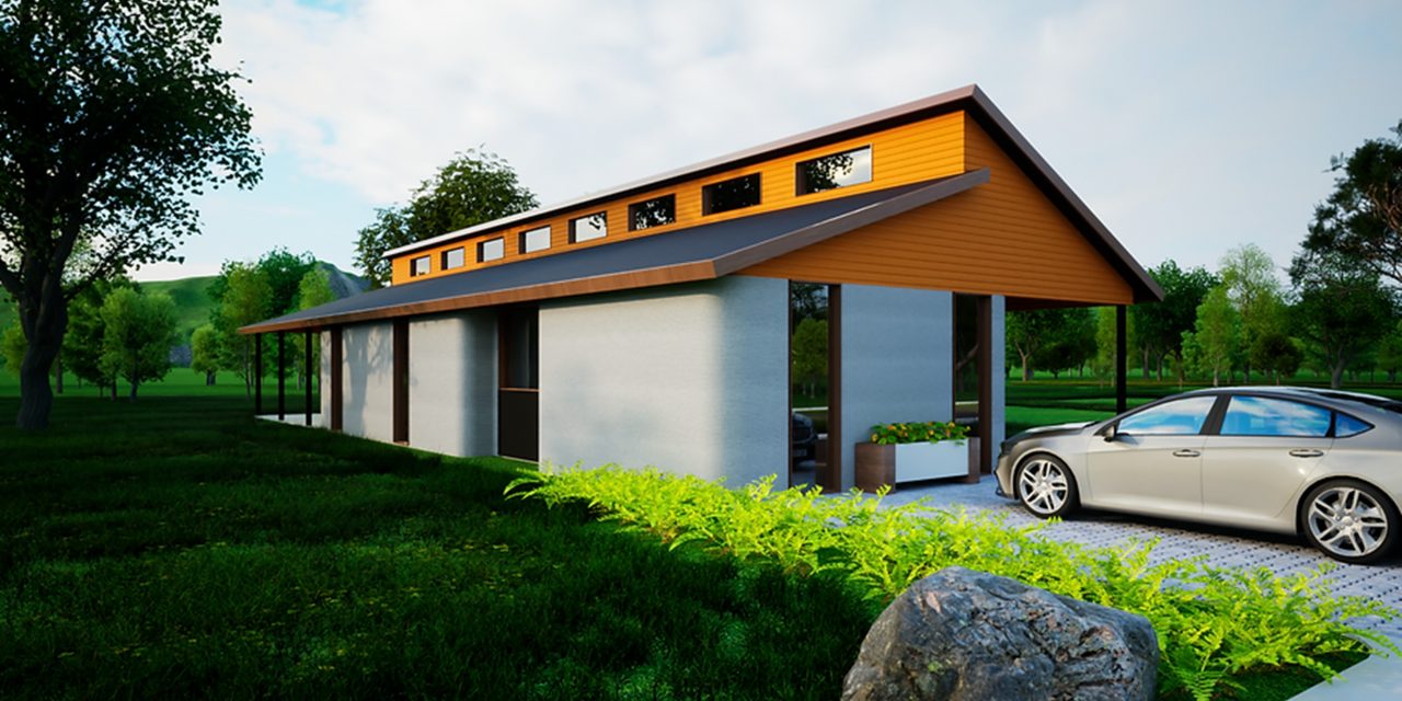 3D printing technology to build regional and remote homes.