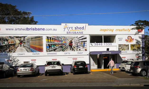 Art Shed Brisbane bigger and better after the flood.