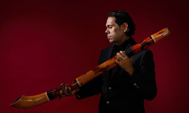 Through hardship to hope: William Barton and Véronique Serret’s ‘Bushfire Requiem’ with Camerata.