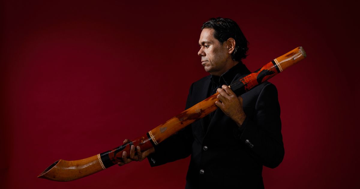 Through hardship to hope: William Barton and Véronique Serret’s ‘Bushfire Requiem’ with Camerata.